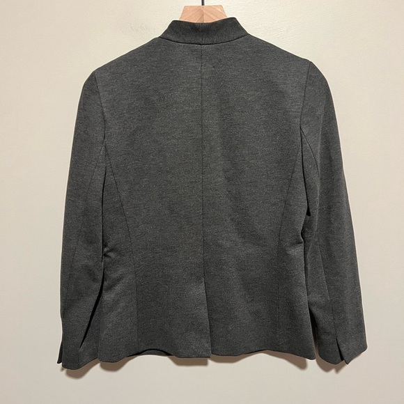 J. Crew Going-out Blazer in Stretch Twill Heather Dove Size 6 - Picture 7 of 9